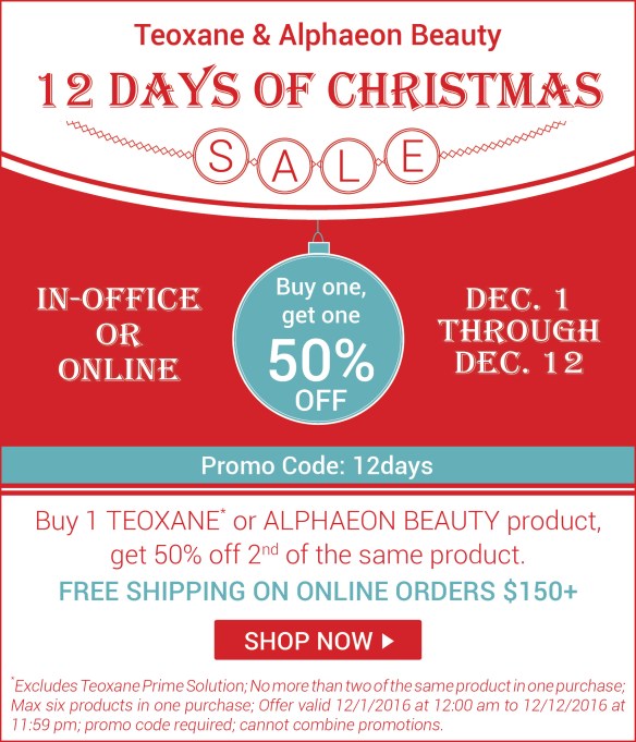 12 Days of Christmas Sale