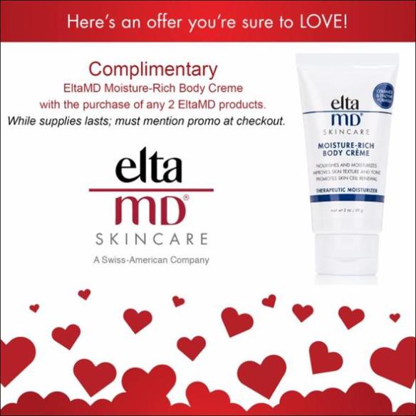 Complimentary EltaMD Moisturizer with Purchase