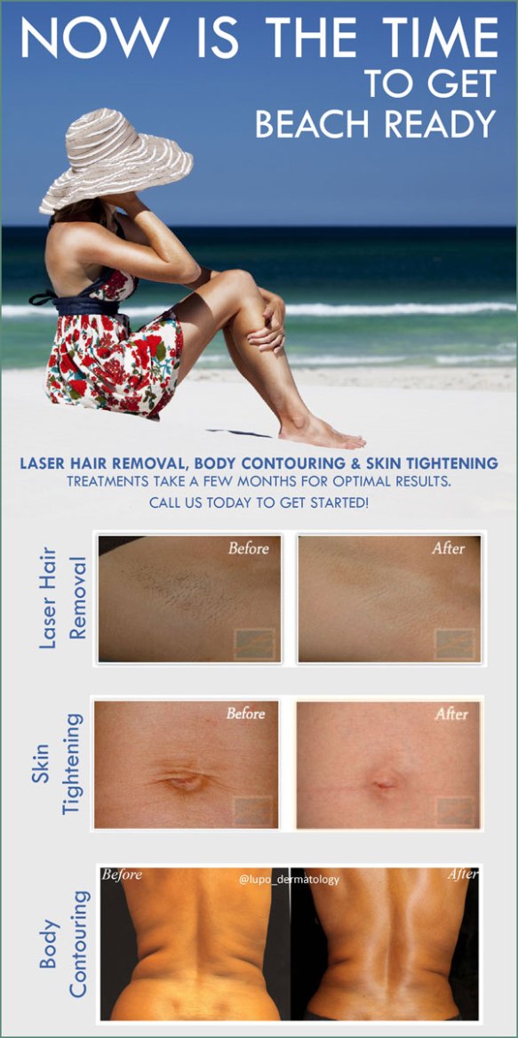 Now is the time to get bearch Ready, Lupo Center for Aesthetic and General Dermatology