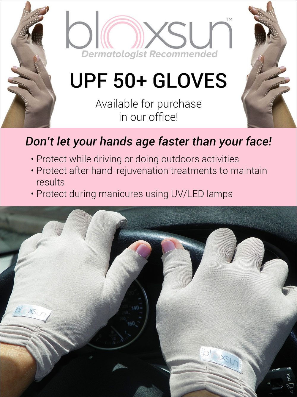 Don't let your hands age faster than your Face 