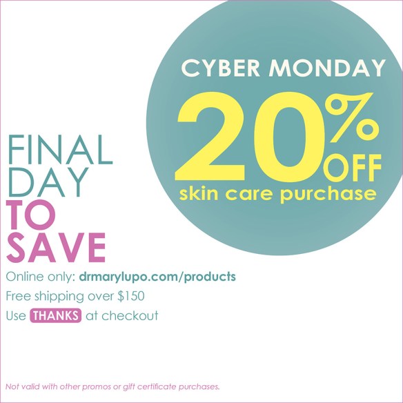Cyber Monday, Final Day to Save
