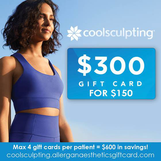 Half-off CoolSculpting Gift Cards